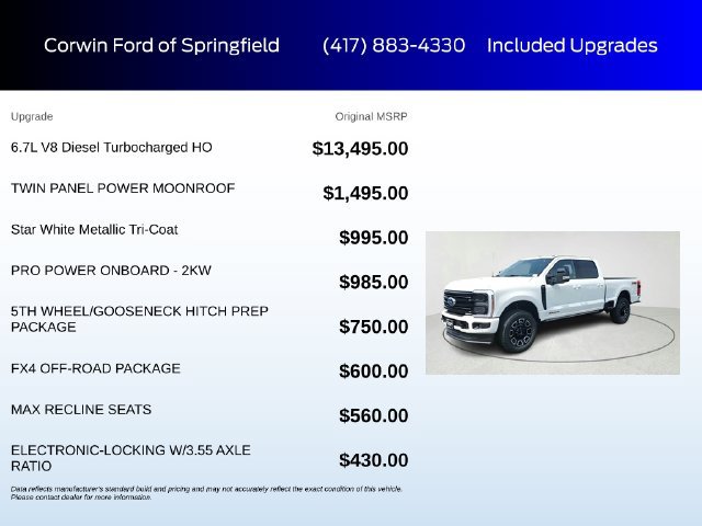 Used 2026 Ford F350 Platinum AWD/4WD image 6