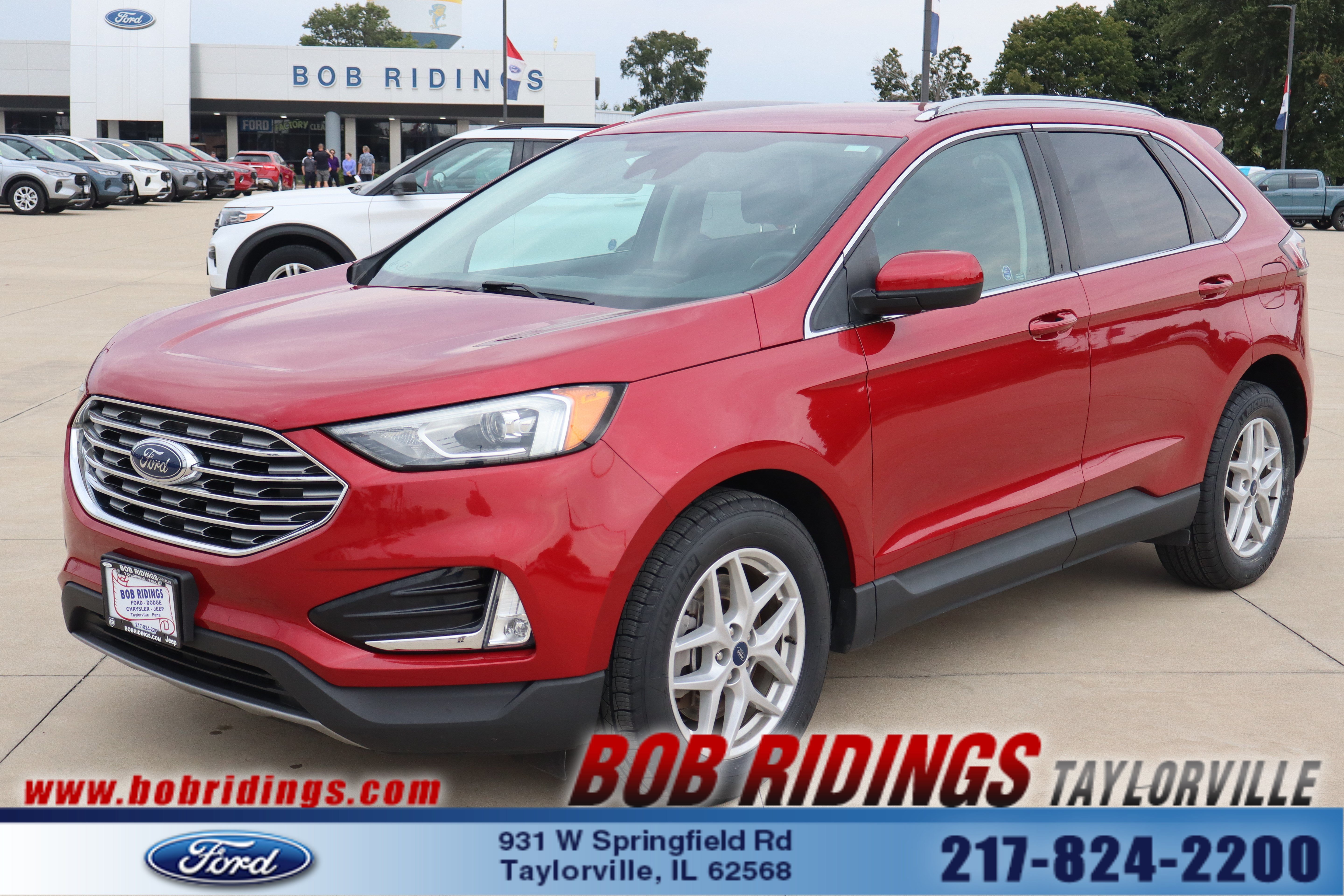 Used 2021 Ford Edge SEL w/ Convenience Package AWD/4WD image 1
