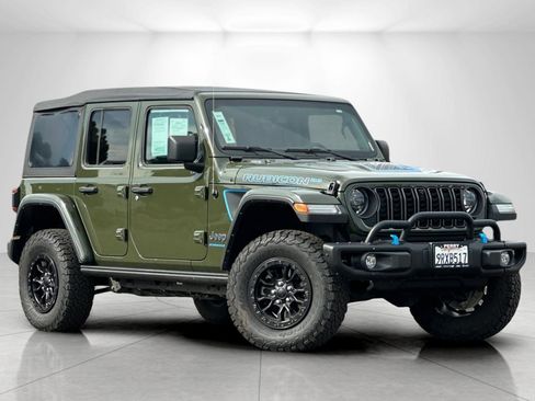 Used 2023 Jeep Wrangler Unlimited Rubicon 4xe image 1