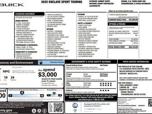 Used 2025 Buick Enclave Sport Touring image 39