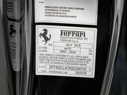 Used 2019 Ferrari 812 Superfast RWD image 56