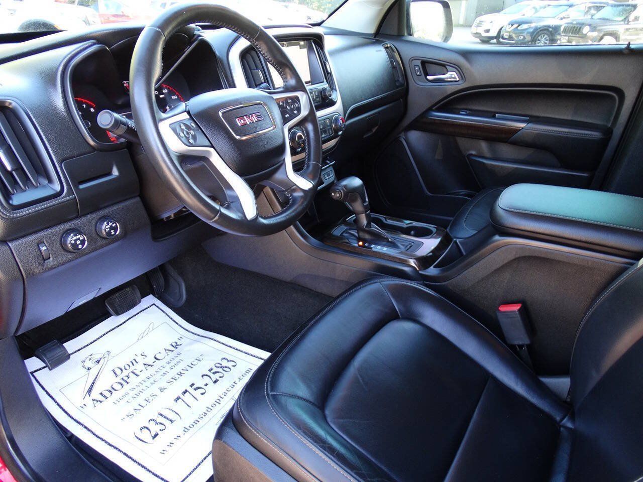 Used 2016 GMC Canyon 4x4 Crew Cab SLT w/ Driver Alert Package image 13