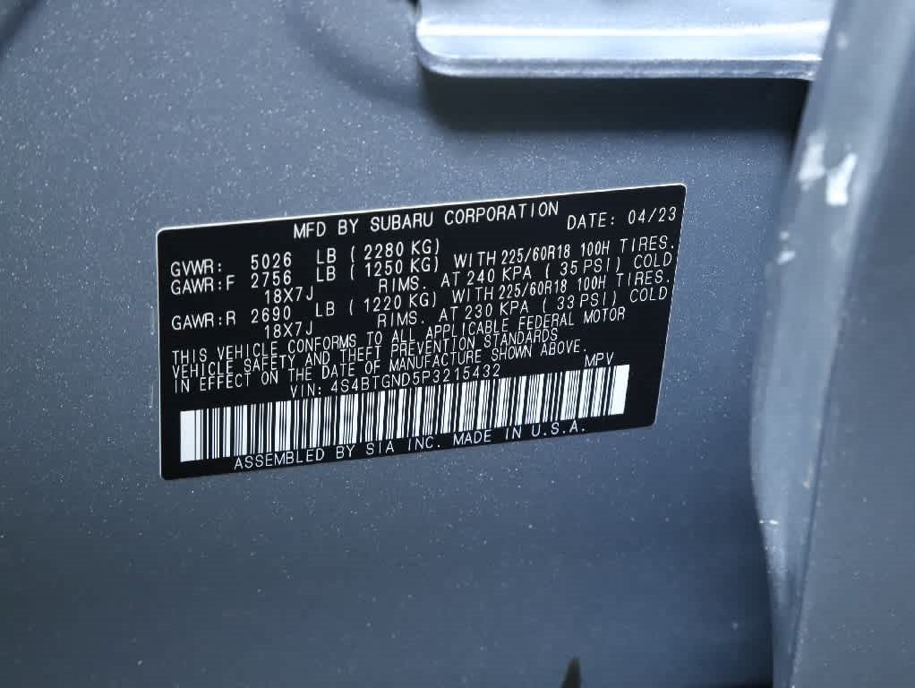 Certified 2023 Subaru Outback Limited XT AWD/4WD image 21