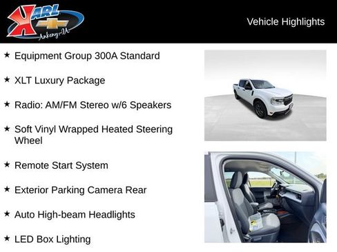 Used 2024 Ford Maverick XLT w/ XLT Luxury Package AWD/4WD image 2