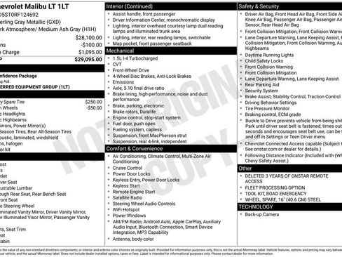 Used 2024 Chevrolet Malibu LT image 39