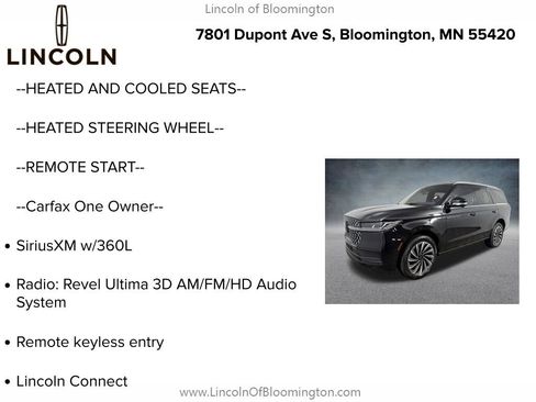 Used 2025 Lincoln Navigator Black Label AWD/4WD image 5