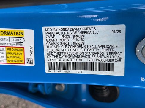 New 2026 Honda Civic Sport image 30