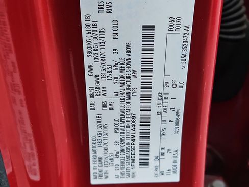 Used 2021 Ford Bronco First Edition image 37