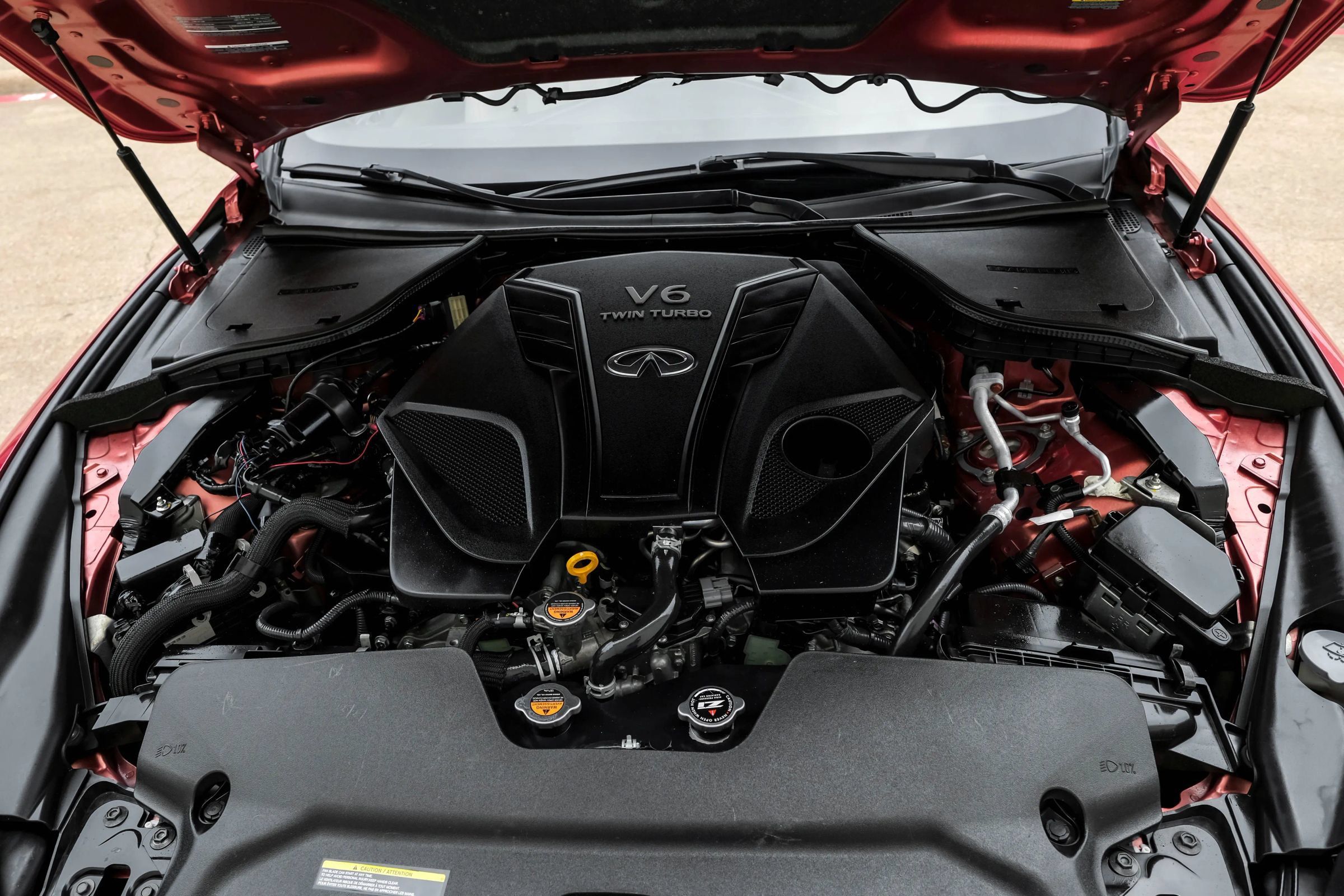 Used 2019 INFINITI Q60 Red Sport 400 w/ Proassist Package AWD/4WD image 39