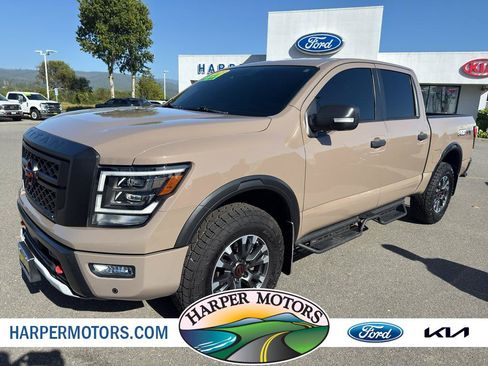 Used 2023 Nissan Titan PRO-4X w/ Pro-4x Convenience Package AWD/4WD image 1