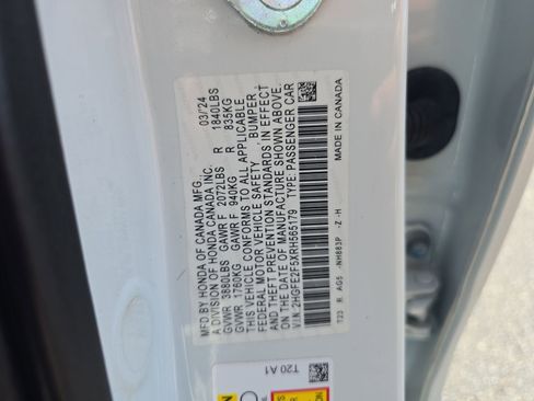 Certified 2024 Honda Civic Sport image 29