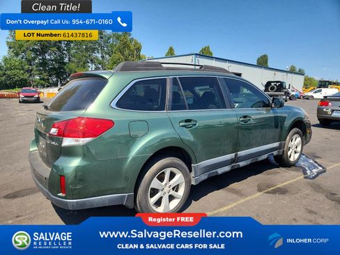 Used 2013 Subaru Outback 2.5i Premium w/ Popular Pkg 1B AWD/4WD image 4