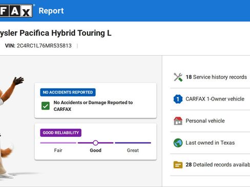 Used 2021 Chrysler Pacifica Touring-L w/ S Appearance Package image 6