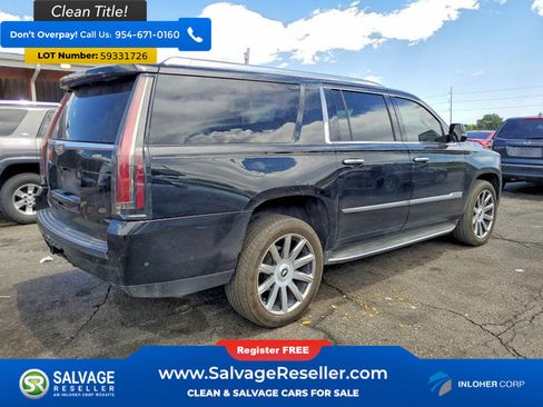 Used 2019 Cadillac Escalade ESV Luxury RWD image 4