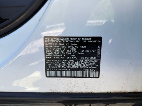 Used 2023 Volkswagen Atlas SE AWD/4WD image 25