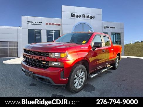 Used 2021 Chevrolet Silverado 1500 Custom AWD/4WD image 1