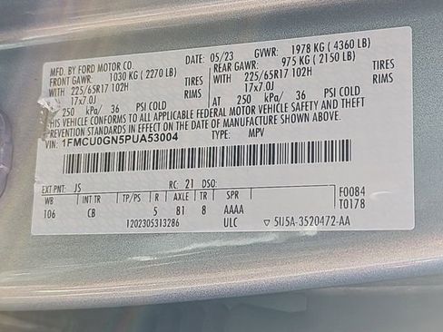 Used 2023 Ford Escape Active w/ Tech Pack #1 image 37