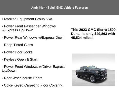 Used 2023 GMC Sierra 1500 Denali w/ Denali Reserve Package image 8