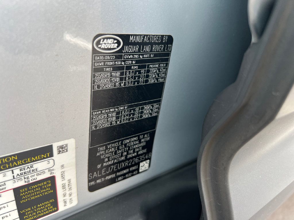 Used 2024 Land Rover Defender 110 S AWD/4WD image 32