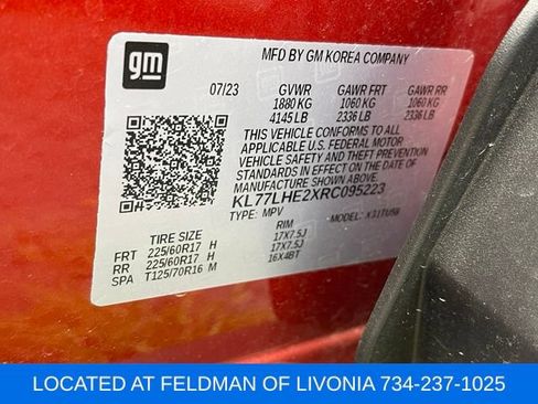 Used 2024 Chevrolet Trax LT w/ Driver Confidence Package FWD image 10