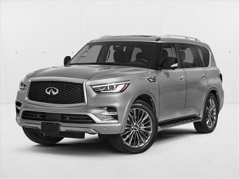 Used 2021 INFINITI QX80 Luxe AWD/4WD image 1