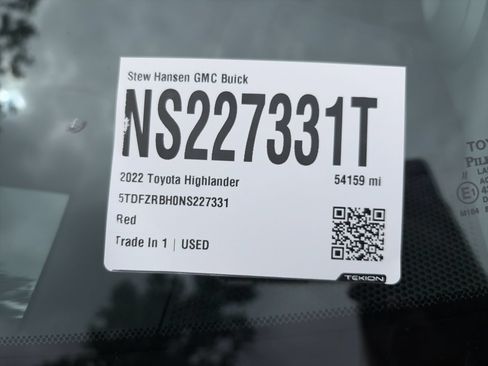 Used 2022 Toyota Highlander Platinum AWD/4WD image 35