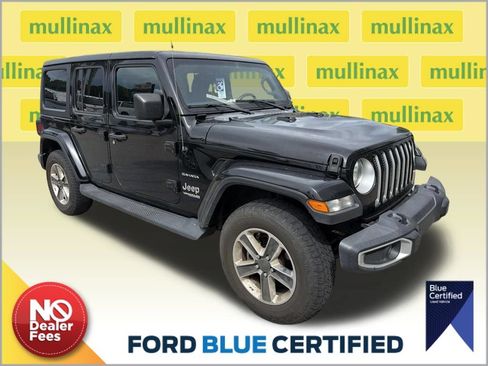 Used 2021 Jeep Wrangler Unlimited Sahara AWD/4WD image 1