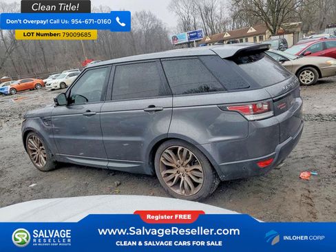 Used 2016 Land Rover Range Rover Sport Supercharged AWD/4WD image 3