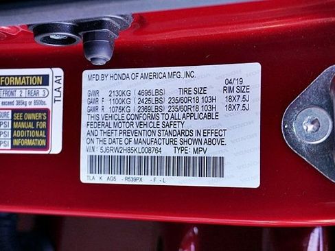 Used 2019 Honda CR-V EX-L image 33