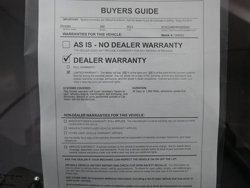 Used 2023 Chrysler 300 S image 37