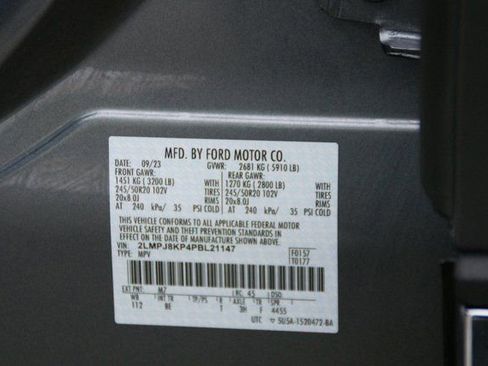 Used 2023 Lincoln Nautilus Reserve w/ Equipment Group 201A image 42