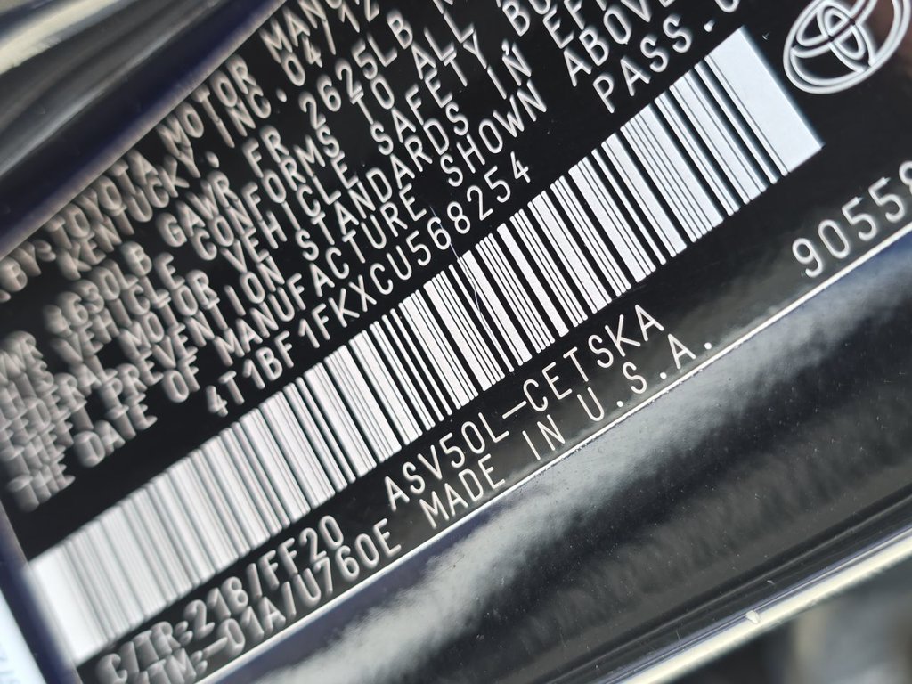 Used 2012 Toyota Camry SE FWD image 29