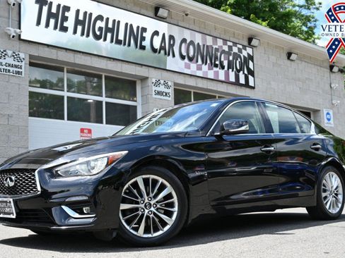 Used 2018 INFINITI Q50 Luxe w/ Essential Package (3.0T Luxe) AWD/4WD image 1