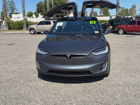 Used 2021 Tesla Model X Long Range AWD/4WD image 3
