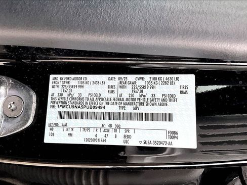 Used 2023 Ford Escape ST-Line Select w/ Tech Pack #2 AWD/4WD image 15