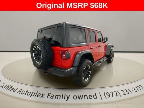 Used 2025 Jeep Wrangler Unlimited Rubicon 4xe w/ Safety Group image 4