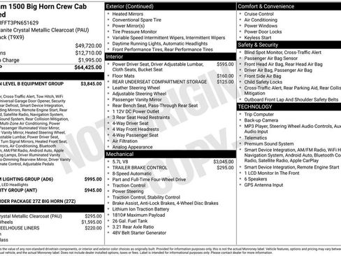 Used 2023 RAM 1500 Big Horn AWD/4WD image 6