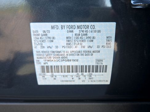 Certified 2023 Ford Explorer ST w/ Equipment Group 401A AWD/4WD image 26