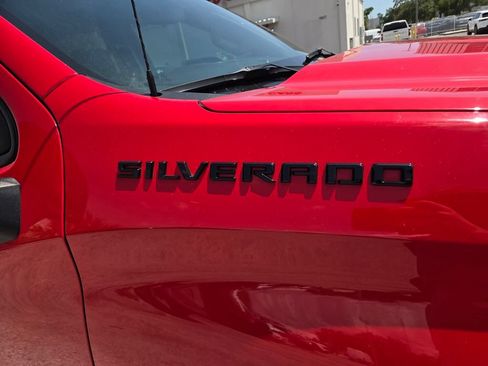 Used 2023 Chevrolet Silverado 1500 Custom w/ LPO, Dark Essentials Package RWD image 4
