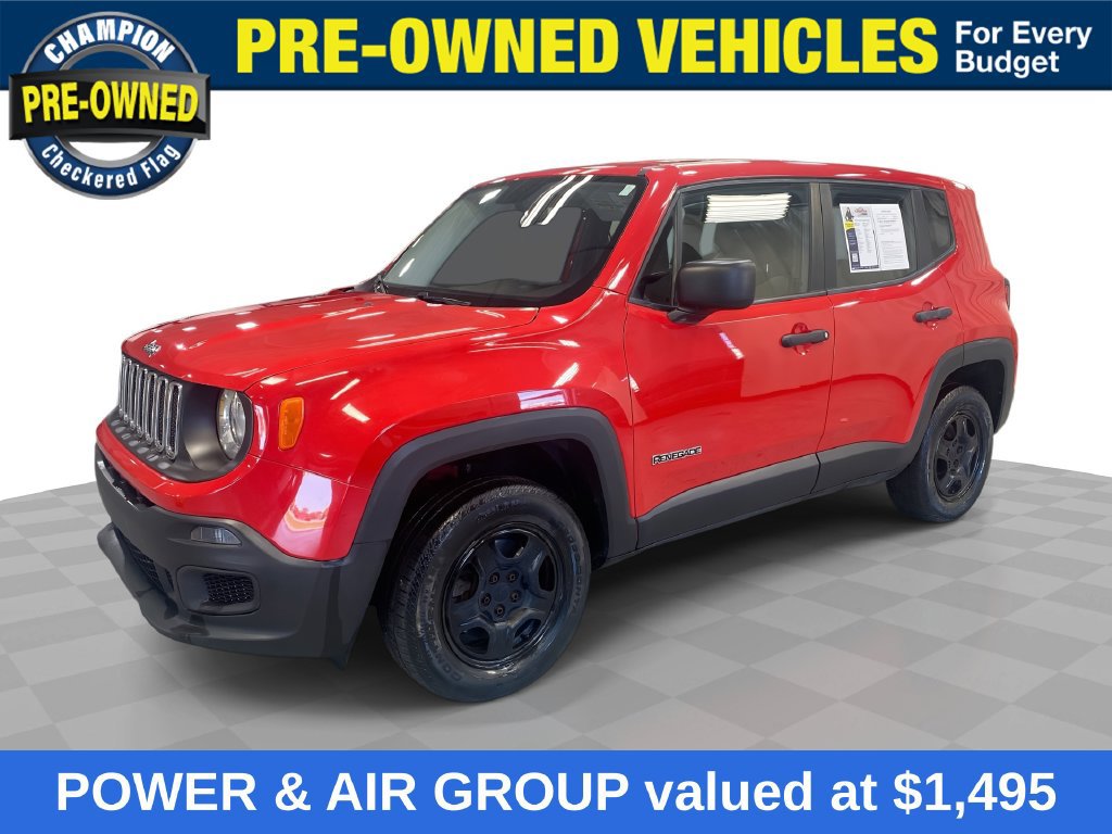 Used 2015 Jeep Renegade Sport w/ Power & Air Group AWD/4WD 360° Tour