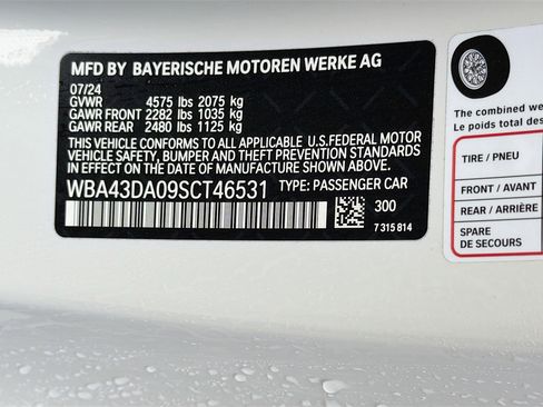 Used 2025 BMW 430i Coupe w/ M Sport Package image 44