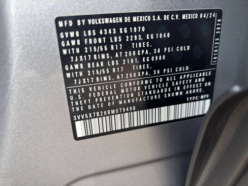 Used 2024 Volkswagen Taos S FWD image 27