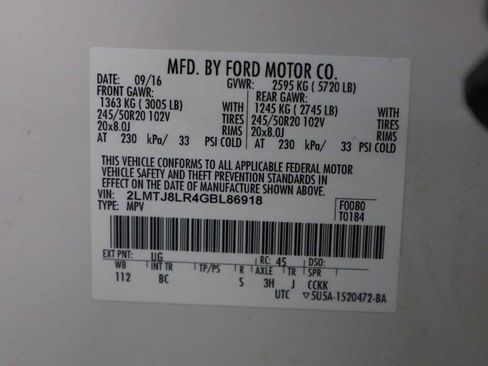 Used 2016 Lincoln MKX Reserve w/ Climate Package image 40