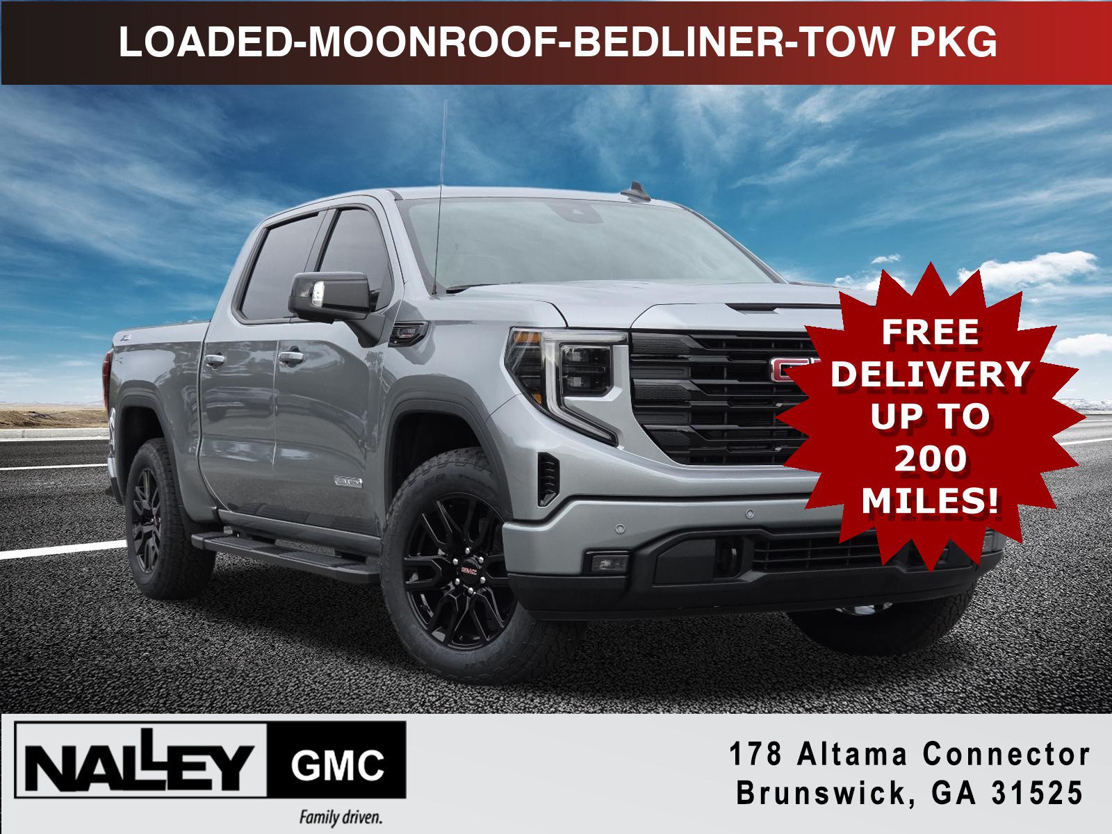 New 2026 GMC Sierra 1500 Elevation w/ Elevation Premium Package AWD/4WD 360° Tour