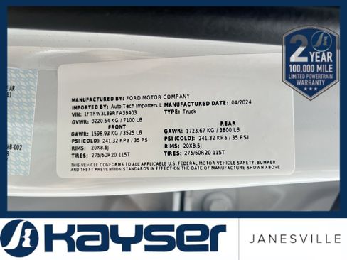 Used 2024 Ford F150 XLT w/ Equipment Group 302A MID image 46