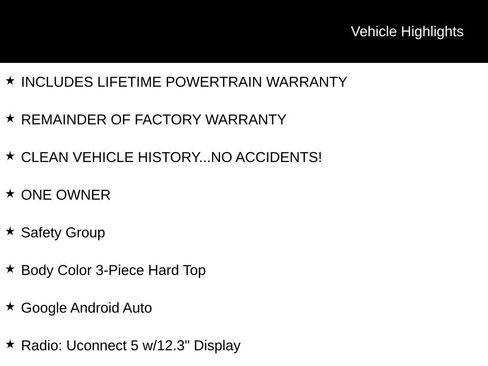 Used 2025 Jeep Wrangler Unlimited Sahara w/ Safety Group AWD/4WD image 10