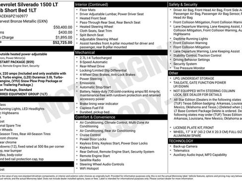 Certified 2023 Chevrolet Silverado 1500 LT RWD image 33