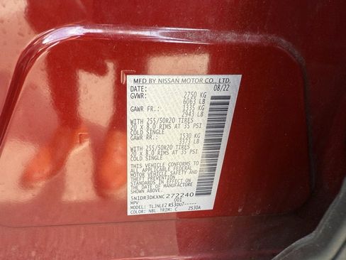 Used 2022 Nissan Pathfinder Platinum w/ Cargo Package image 44