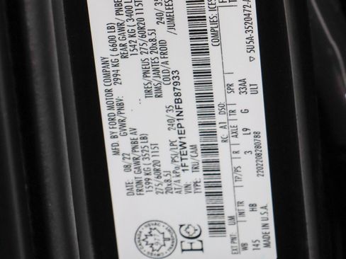 Used 2022 Ford F150 Lariat w/ Equipment Group 502A High AWD/4WD image 35