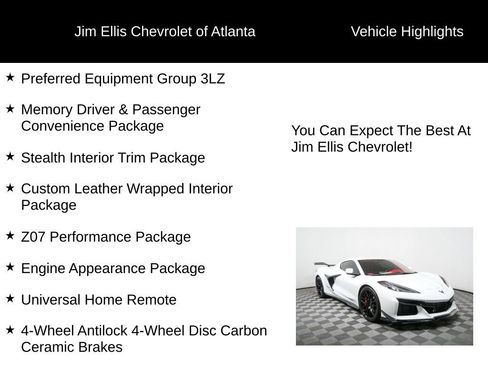 Used 2023 Chevrolet Corvette Z06 w/ Z07 Performance Package image 5